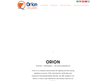 Tablet Screenshot of orionstation.com.br